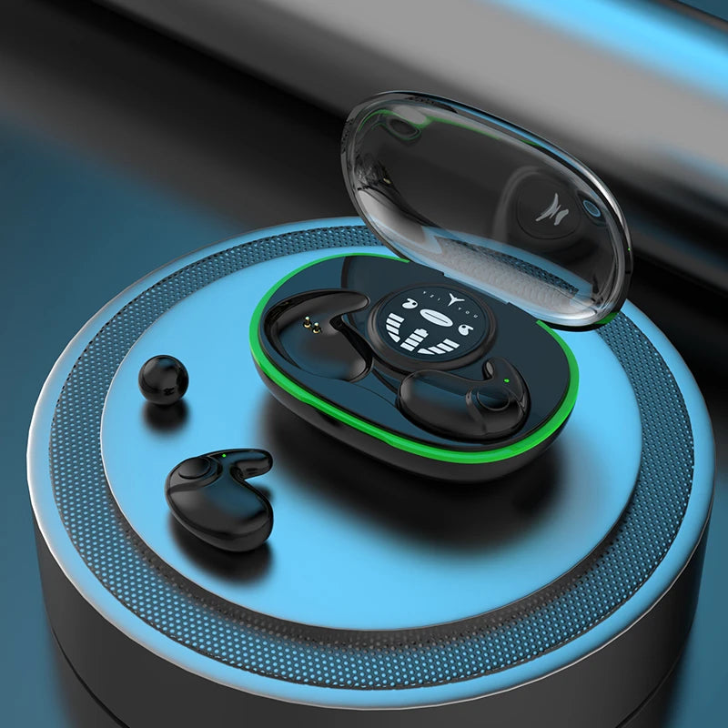 Invisible Earphones Bluetooth 5.3 Noise Reduction Earbuds