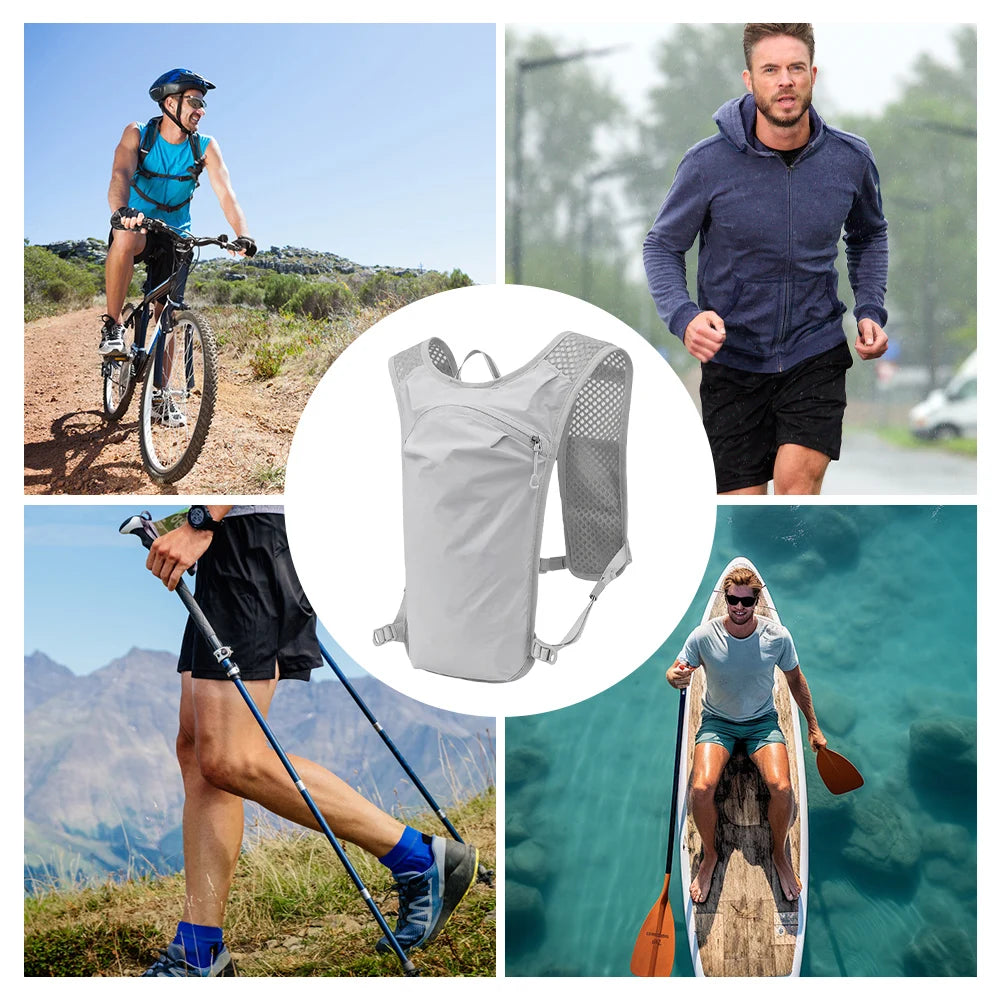 Lightweight Trail Running Backpack Hydration Bladder Bag