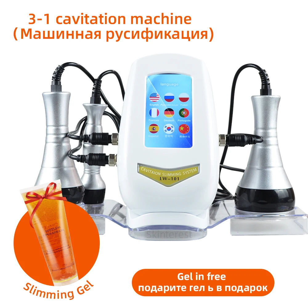 MISSHEARTH 3in1 Slimming Massage Cavitation Machine Body