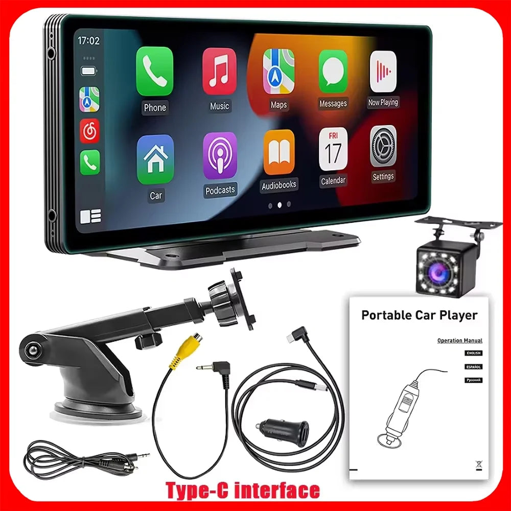 MicroData Carplay Wireless Multimedia Receiver Apple Android