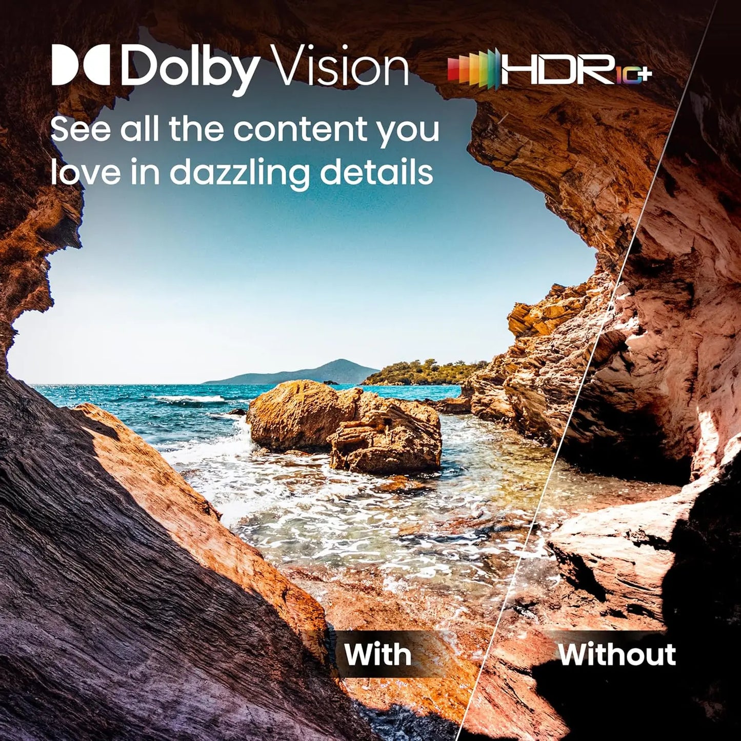 4K UHD Smart TV With Alexa Remote HDR10 Dolby Vision