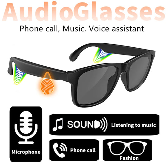 Giinova G10C Smart Glasses Bluetooth Music Calling Touch