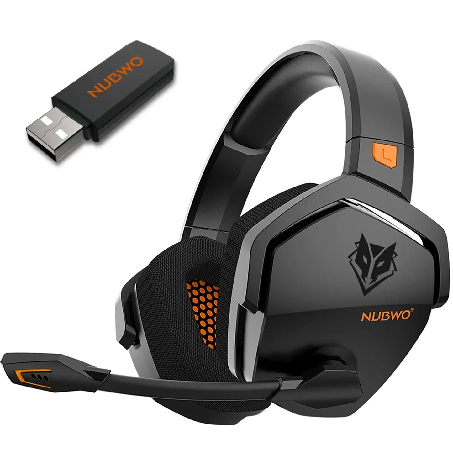 NUBWO G06 Wireless Gaming Headset for PC PS4 PS5 ENC Mic