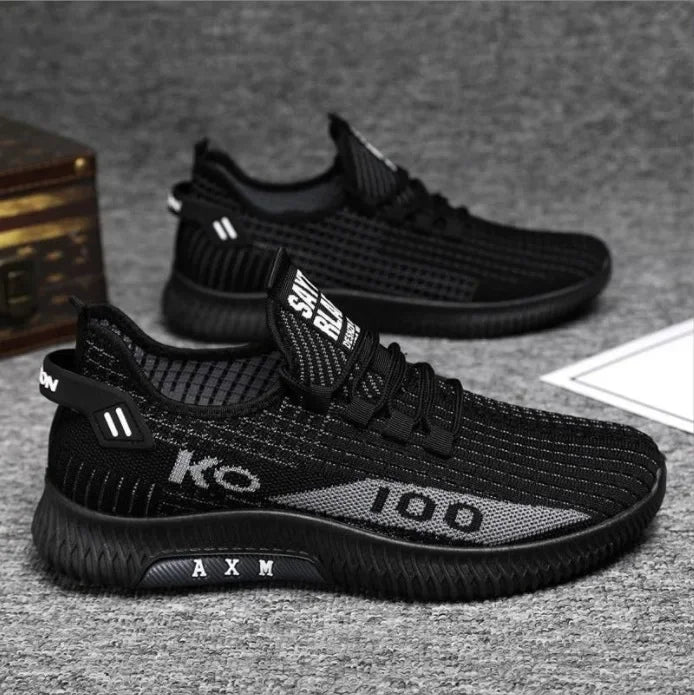 Breathable Mesh Sneakers Comfortable Casual Plus Size 39 44