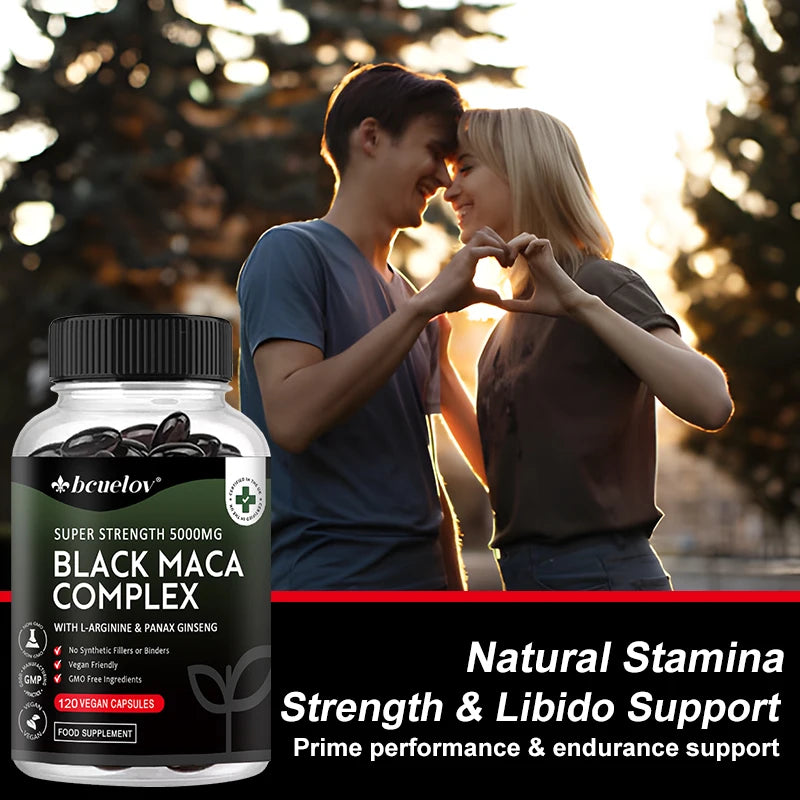 Soomiig Maca Ginseng Extract Vitamin Supplement Endurance