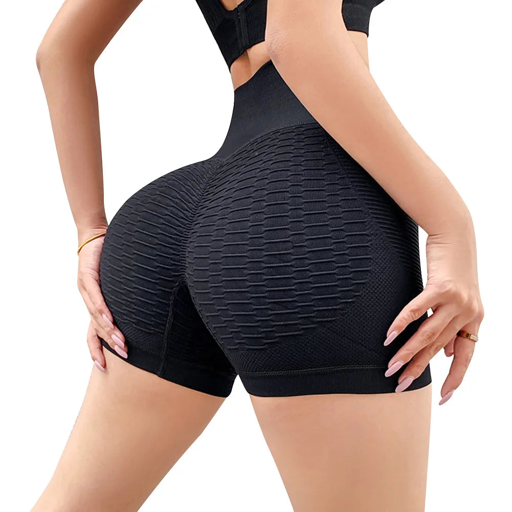 Workout Shorts for Women Butt Lifting Running Shorts Tummy Control Exercise Fitness Shorts for Gym Running Workout Athletic