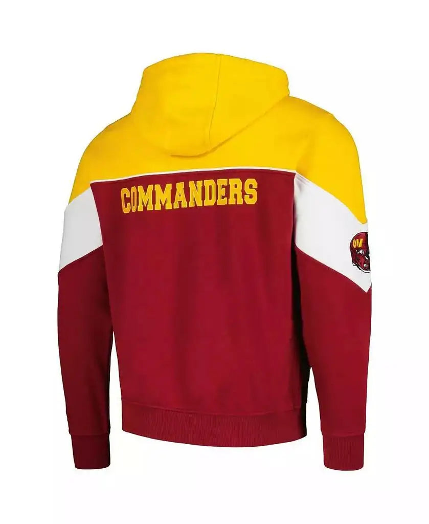 Starter Washington Commanders Full Zip Hoodie Mens Athletic