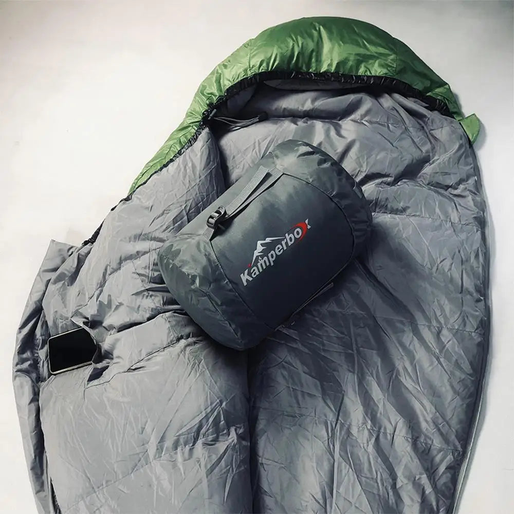 Ultralight Kamperbox Down Sleeping Bag For Winter Camping