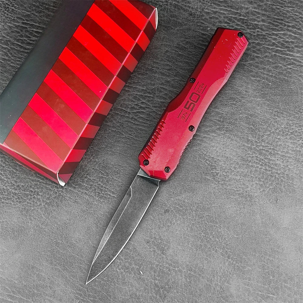 K9000 Diskin Livewire Folding Knife D2 Blade EDC Zinc
