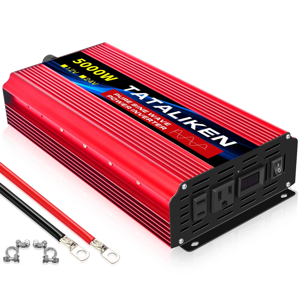 TATALIKEN US Socket 12V To 110V Pure Sine Wave Inverter