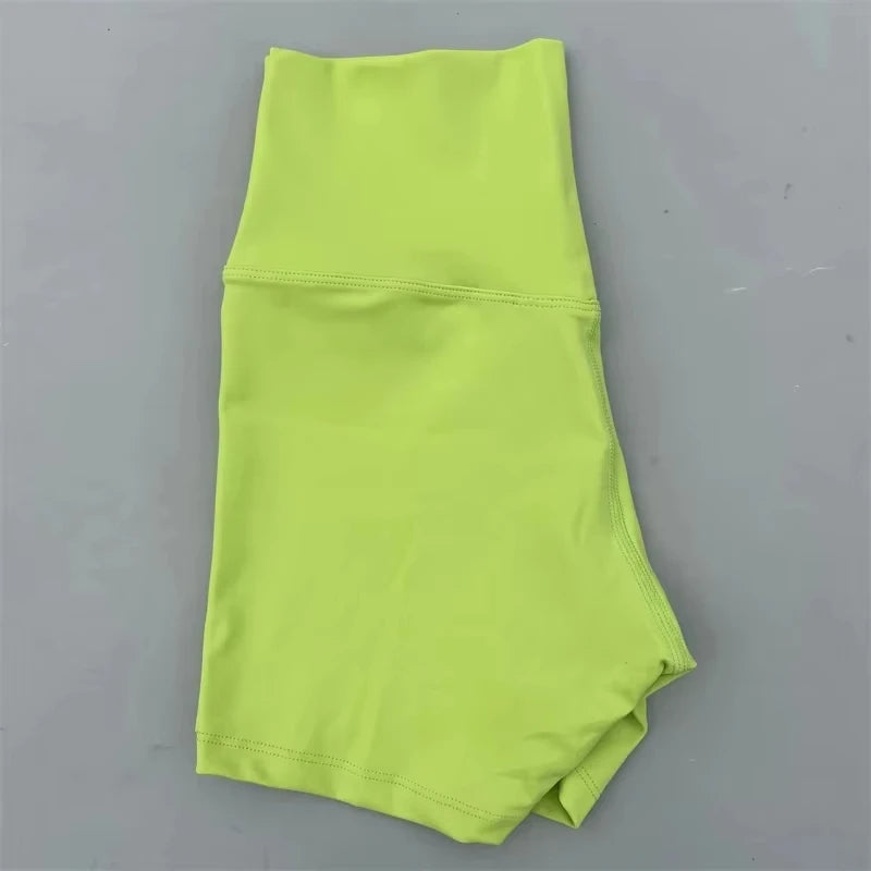 Womens Fitness Shorts High Waist Athletic Yoga Squat Proof