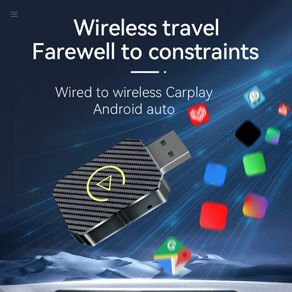 ALLOYSEED Wireless CarPlay Android Auto Adapter For OEM Cars