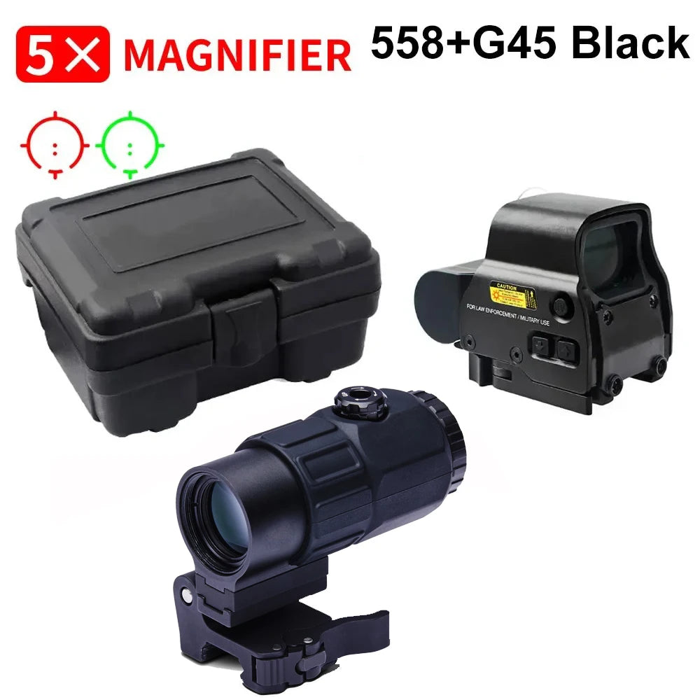 Bestsight 558 Holographic Rifle Sight 68MOA Ring 1MOA