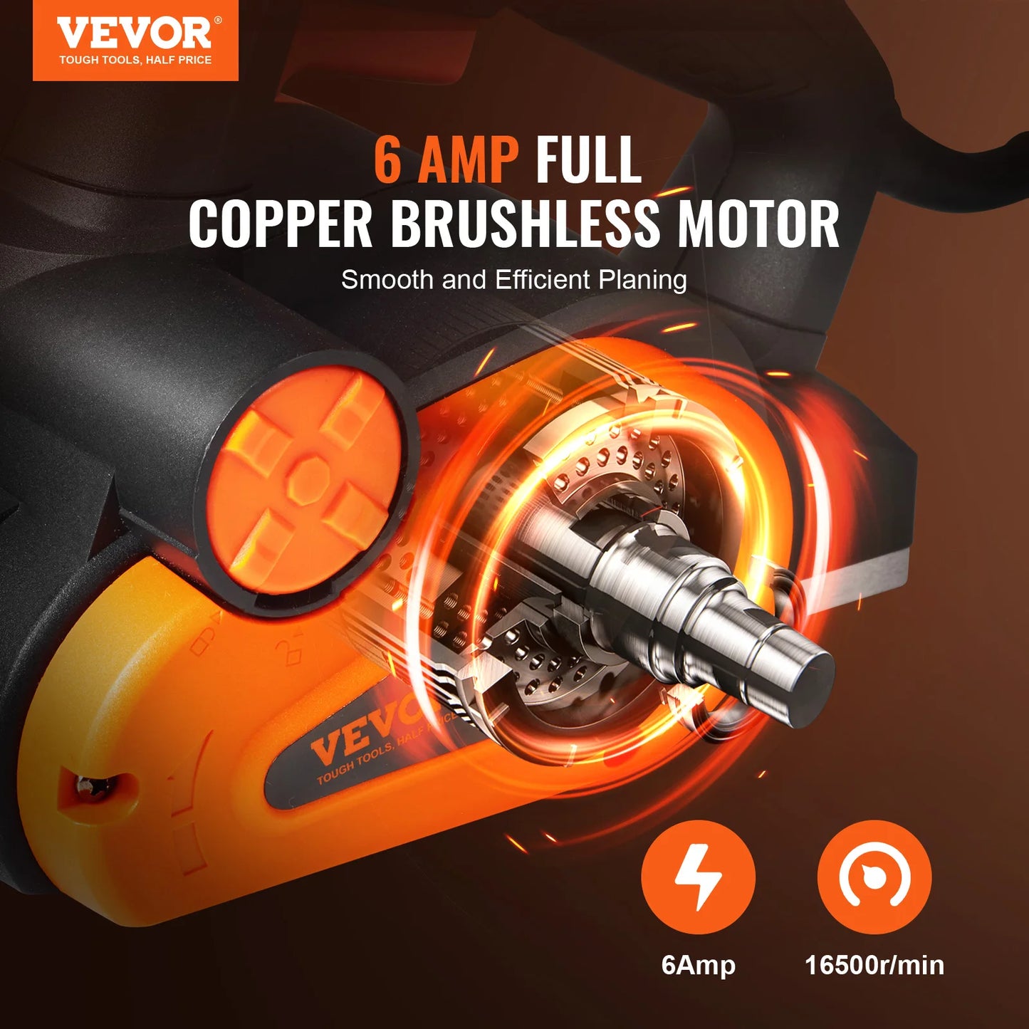 SucceBuy Corded Electric Hand Planer For Woodworking