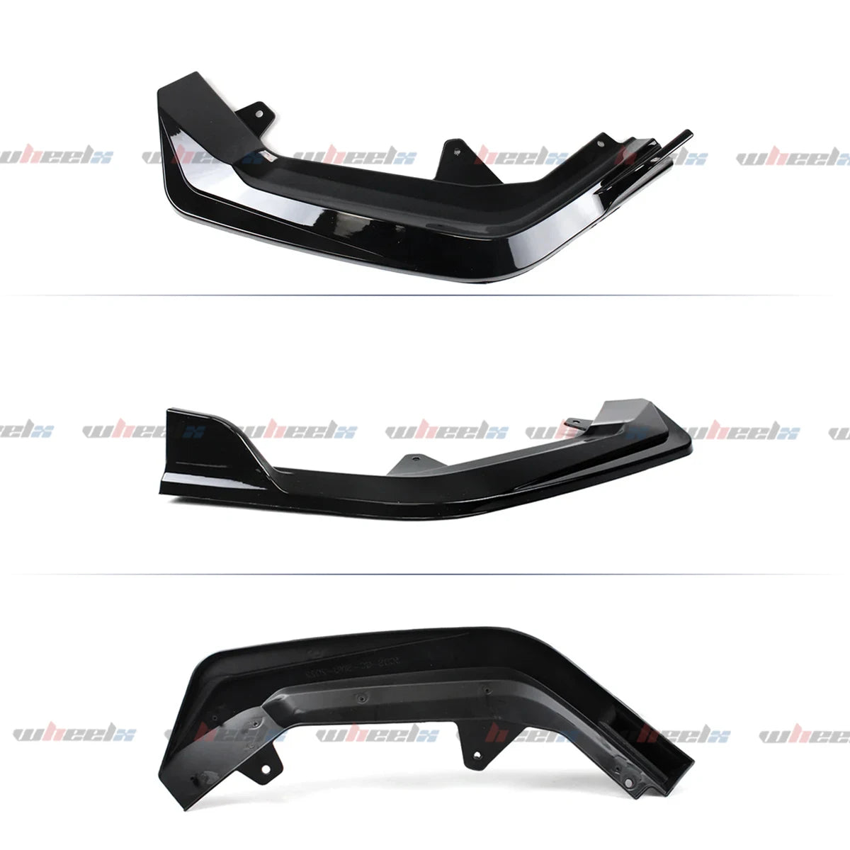 Front Bumper Lip Spoiler For Honda Civic ABS Body Kit