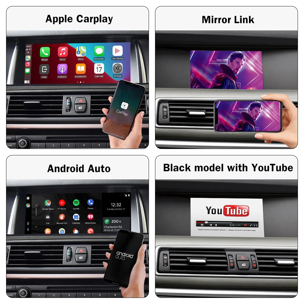 Road Top Wireless CarPlay For BMW Five Series F10 F11