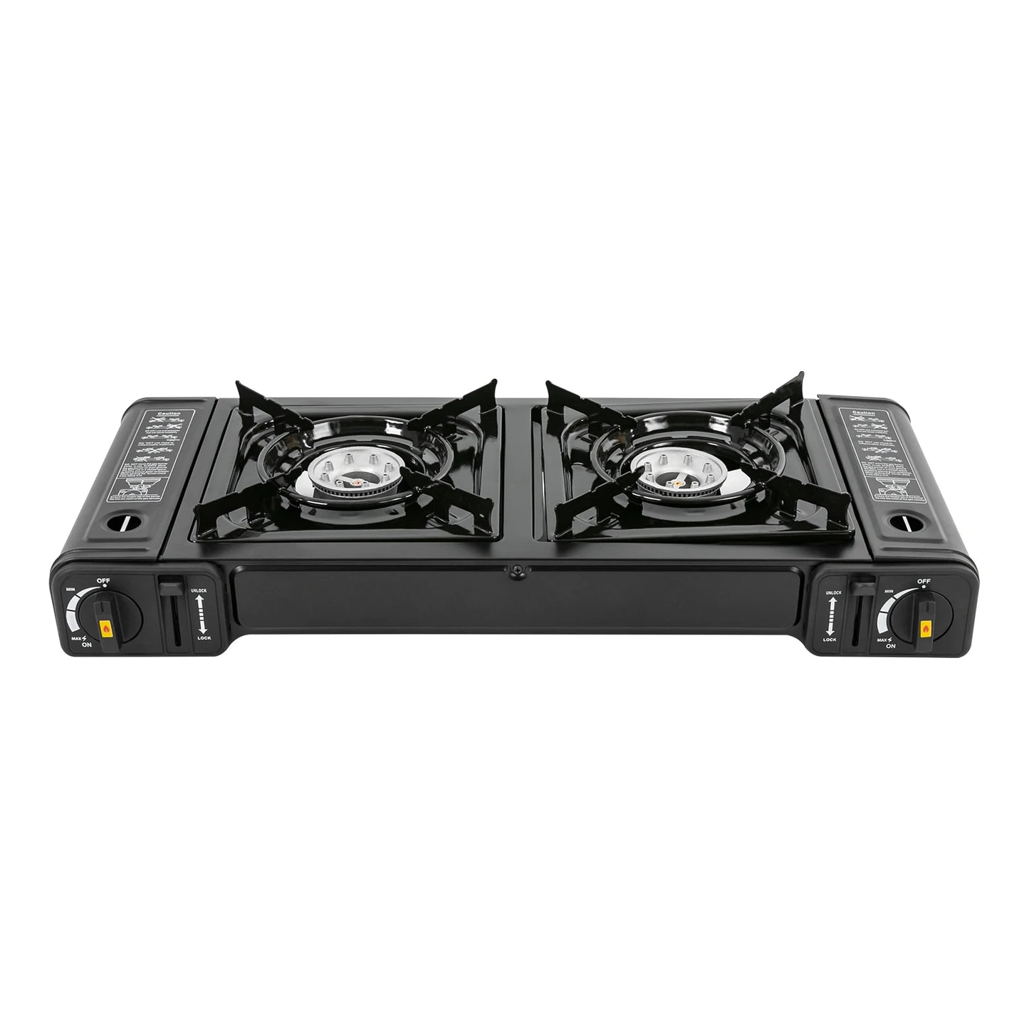 Portable Propane Camping Stove With Safety Lock Case