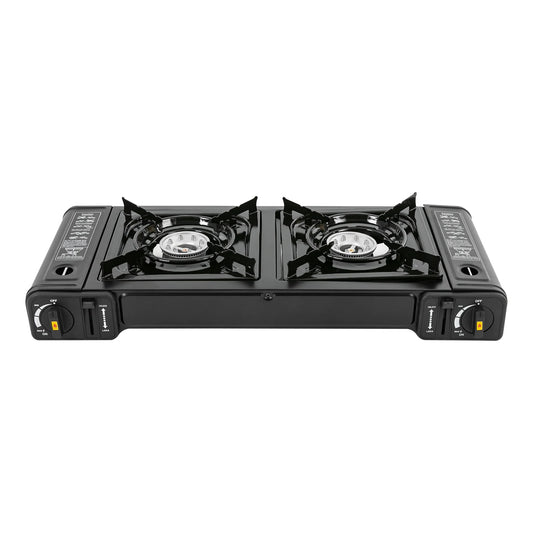 Portable Propane Camping Stove With Safety Lock Case