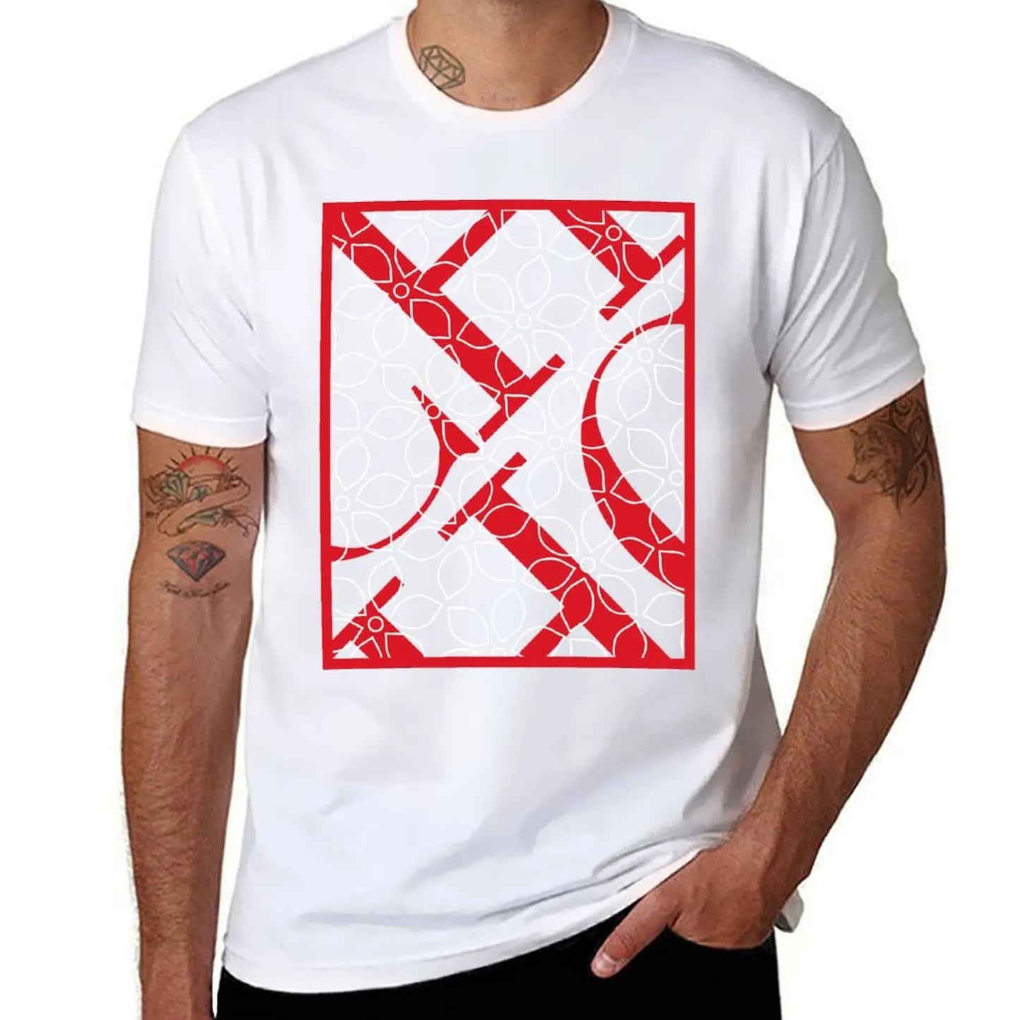 CHCHCN Men's Oversized T Shirt Casual Tops Sportswear