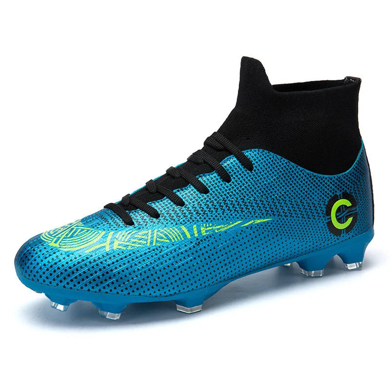 Football Training Boots High Top Spike Shoes Competition