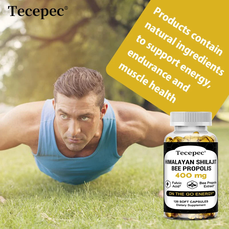 Himalaya Shilajit Propolis Fulvic Acid Energy Brain Health