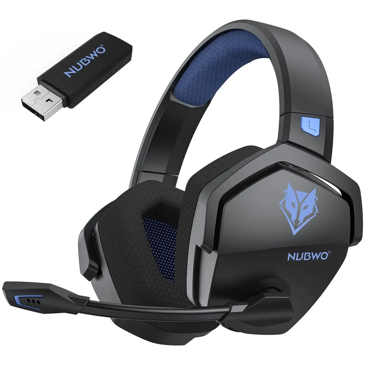 NUBWO G06 Wireless Gaming Headset for PC PS4 PS5 ENC Mic