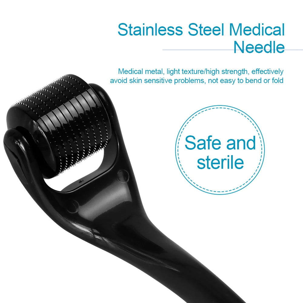540 Needle Derma Roller Beard Growth 0.2mm 0.25mm 0.3mm