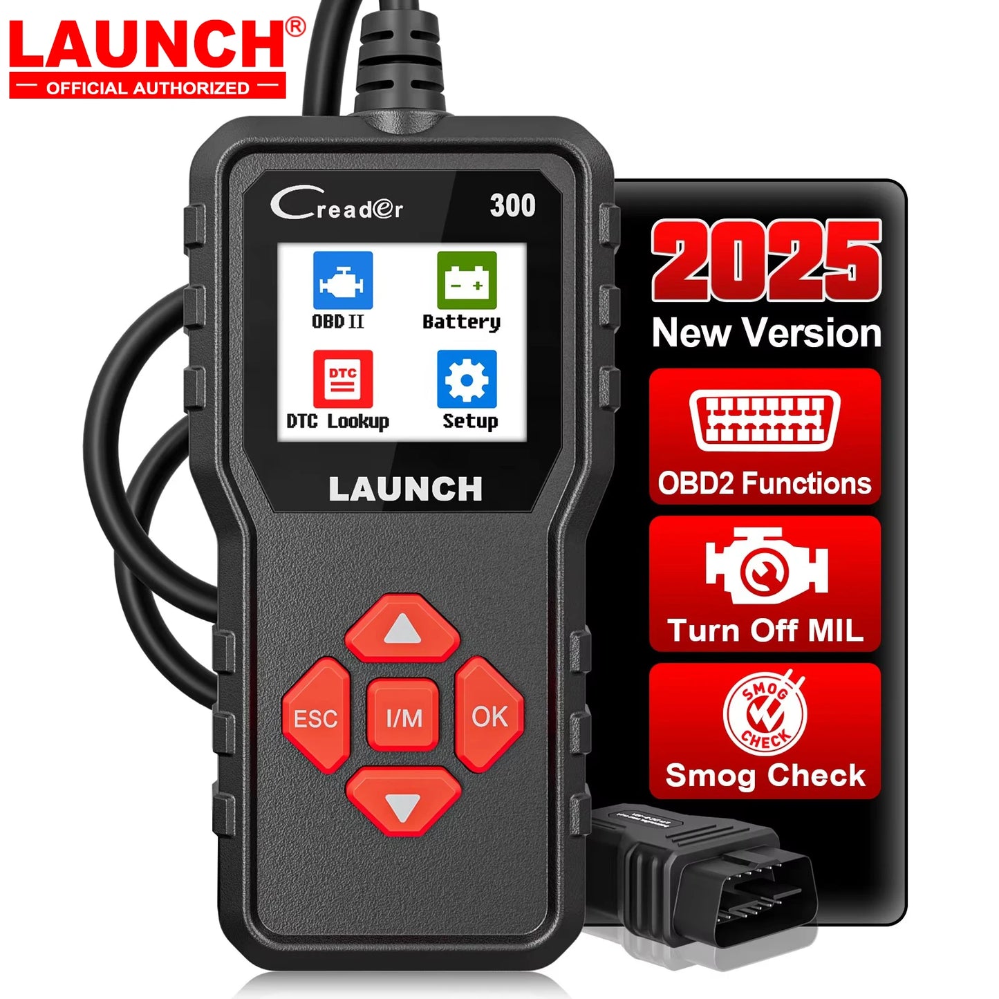LAUNCH X431 CR300 OBD2 Scanner Code Reader Diagnostic Tool
