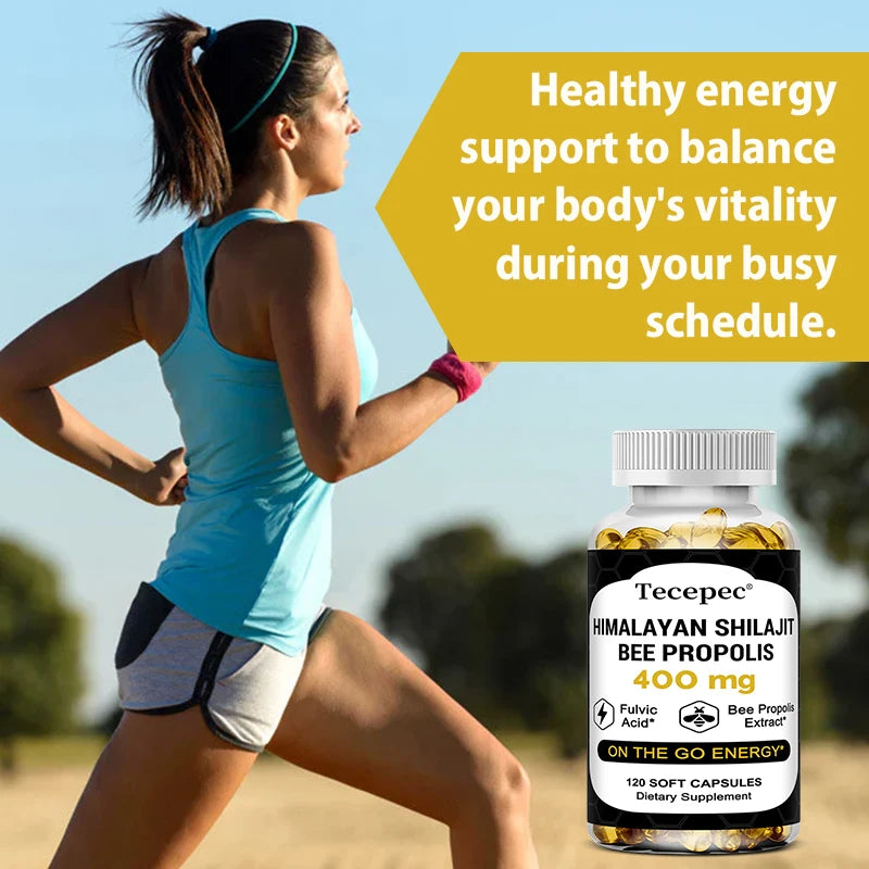 Himalaya Shilajit Propolis Fulvic Acid Energy Brain Health