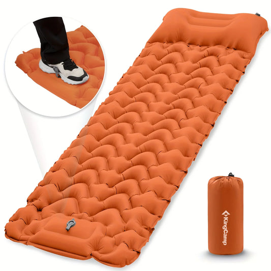 KingCamp Self Inflating Sleeping Pad Ultralight With Pillow