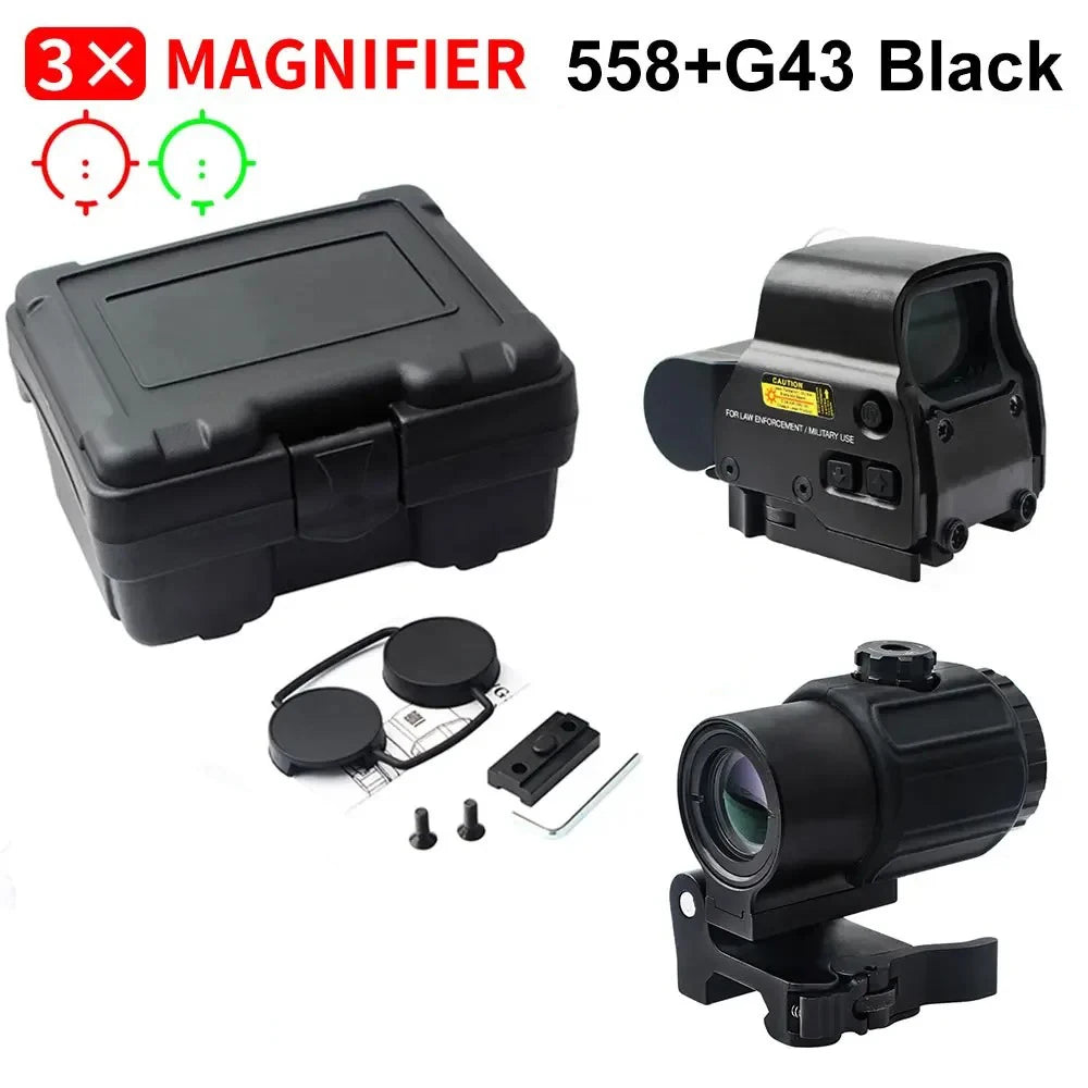 Bestsight 558 Holographic Rifle Sight 68MOA Ring 1MOA