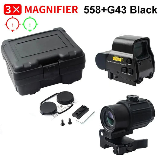 Bestsight 558 Holographic Rifle Sight 68MOA Ring 1MOA