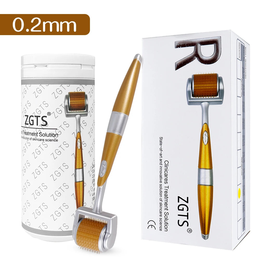 540 Needle Derma Roller Beard Growth 0.2mm 0.25mm 0.3mm