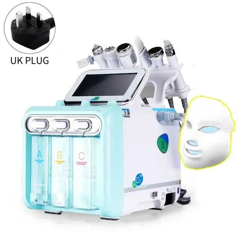 7 In 1 H2O2 Water Oxygen Jet Peel Hydrofacial Machine