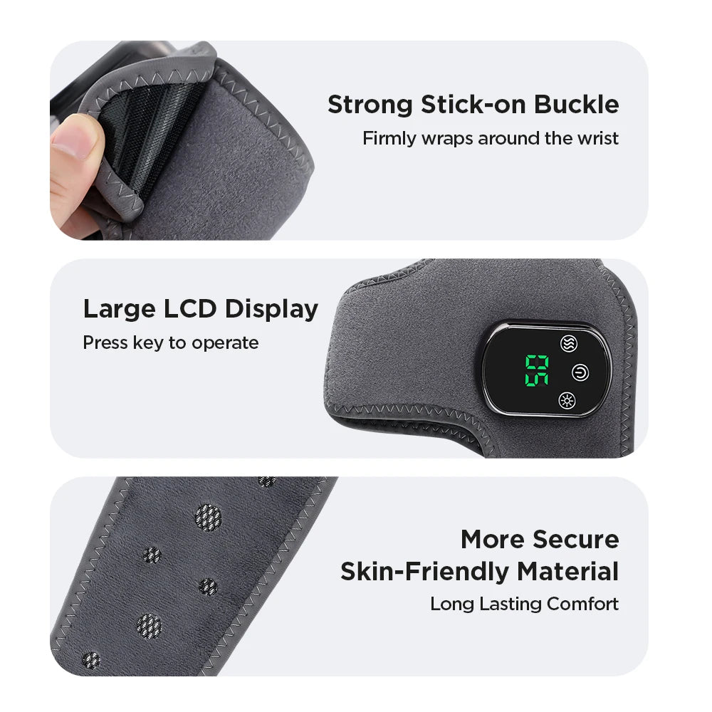 PASTSKY Electric Foot Massager With Heated Vibration