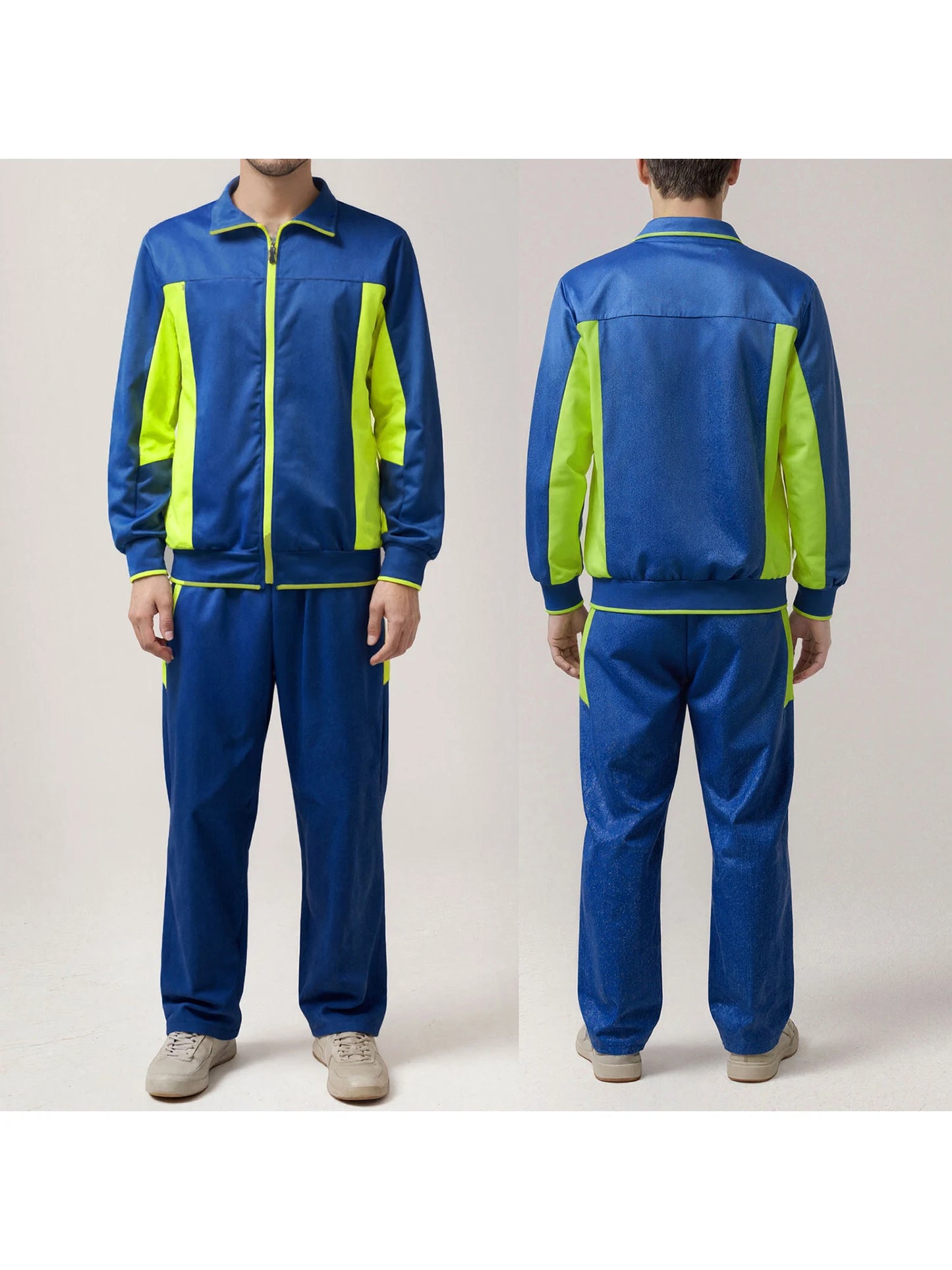 Guangdong CN Men Tracksuit 2 Piece Long Sleeve Top Pants