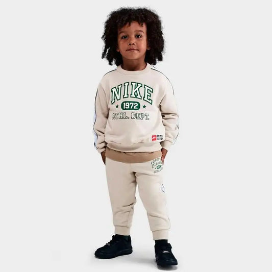 Nike Kids Toddler Crewneck Sweatshirt and Jogger Pants Set