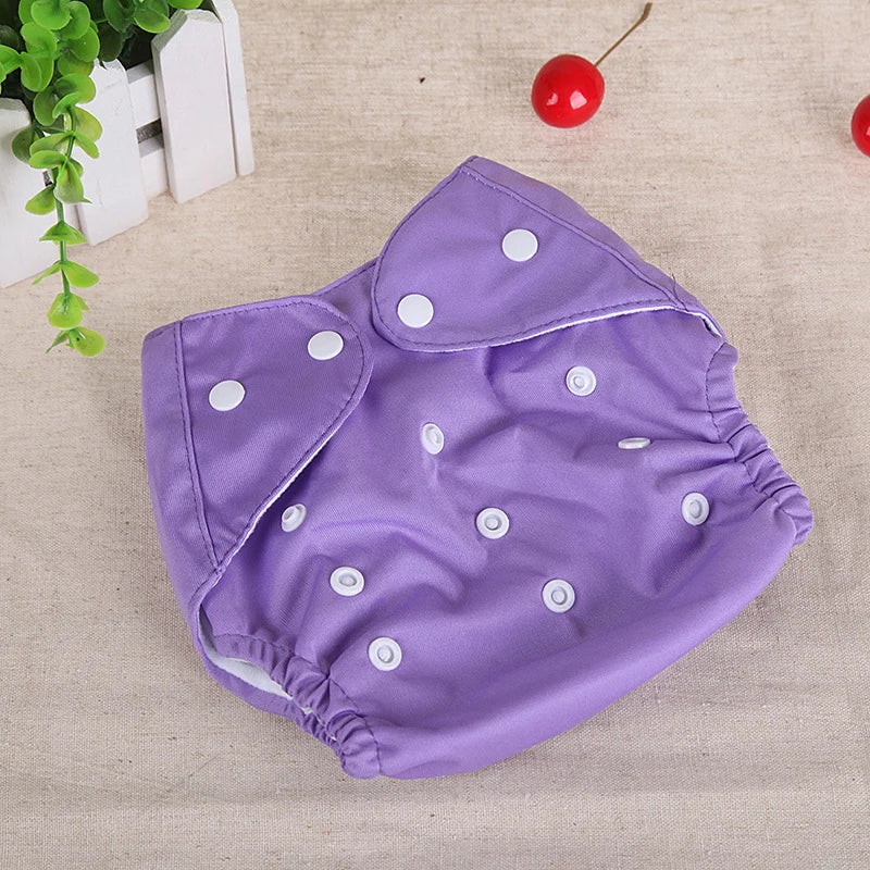 Baby Training Pants Buttons Diaper Underwear Washable Breathable Cotton
