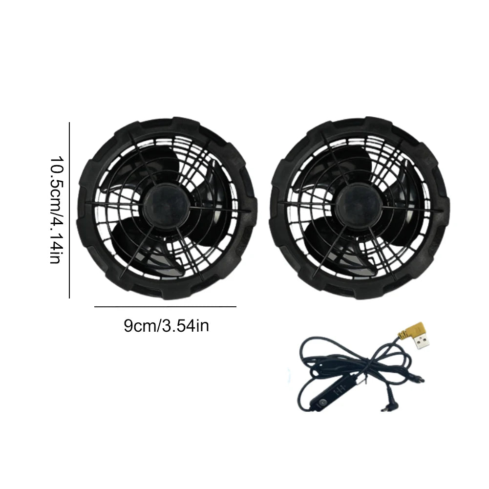 Heat Resistant Wearable Cooling Vest Air Conditioner
