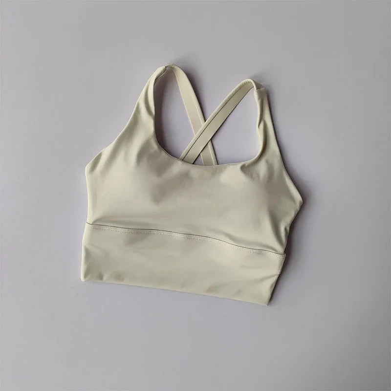 CN Hebei Zhejiang Women Seamless Sports Bra Crop Top