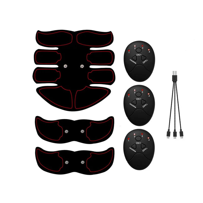 XMSJ Wireless EMS Muscle Stimulator Abs Buttocks Trainer