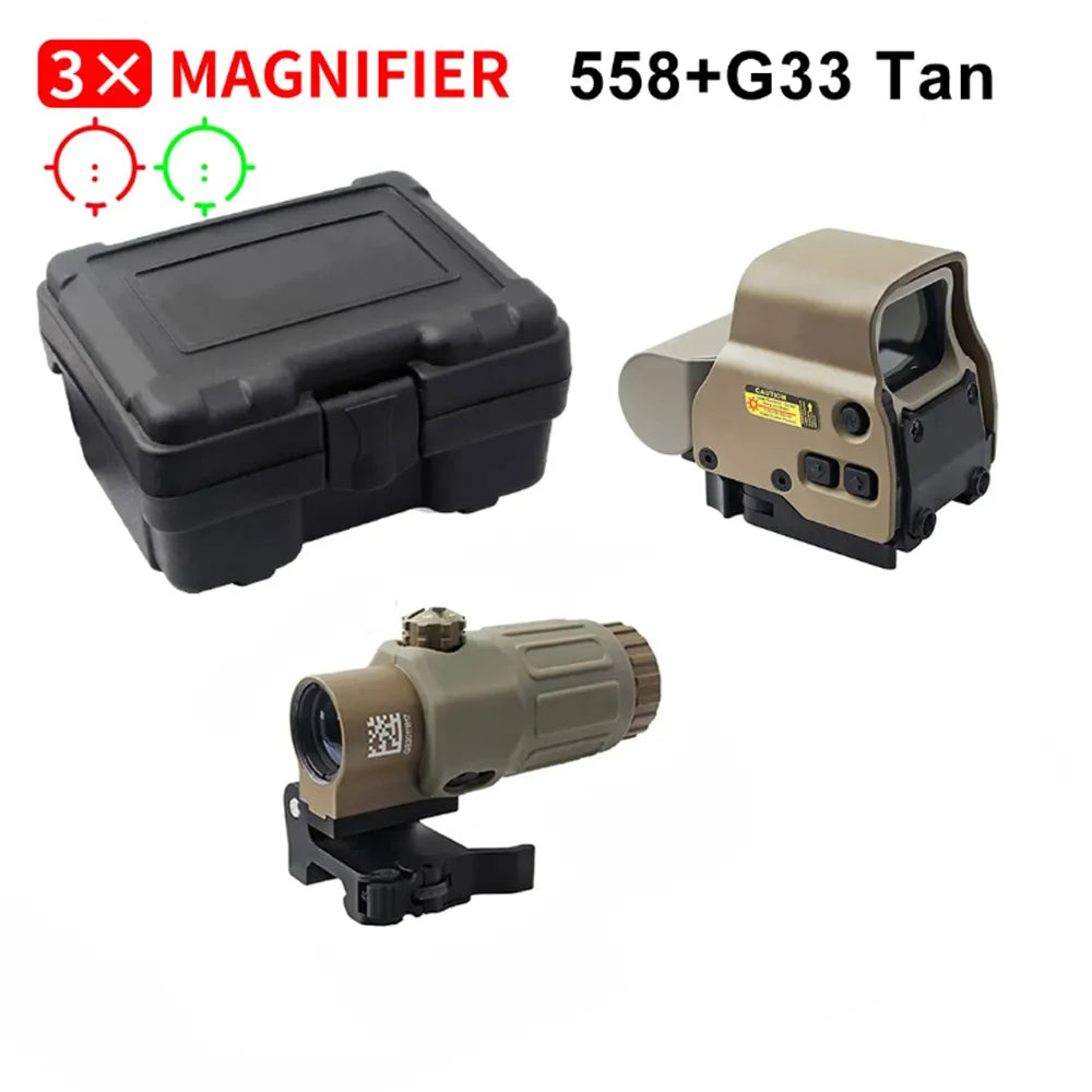 Bestsight 558 Holographic Rifle Sight 68MOA Ring 1MOA