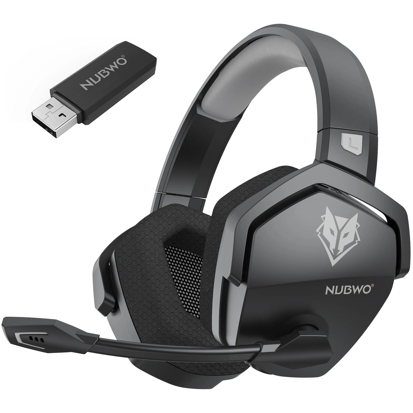 NUBWO G06 Wireless Gaming Headset for PC PS4 PS5 ENC Mic