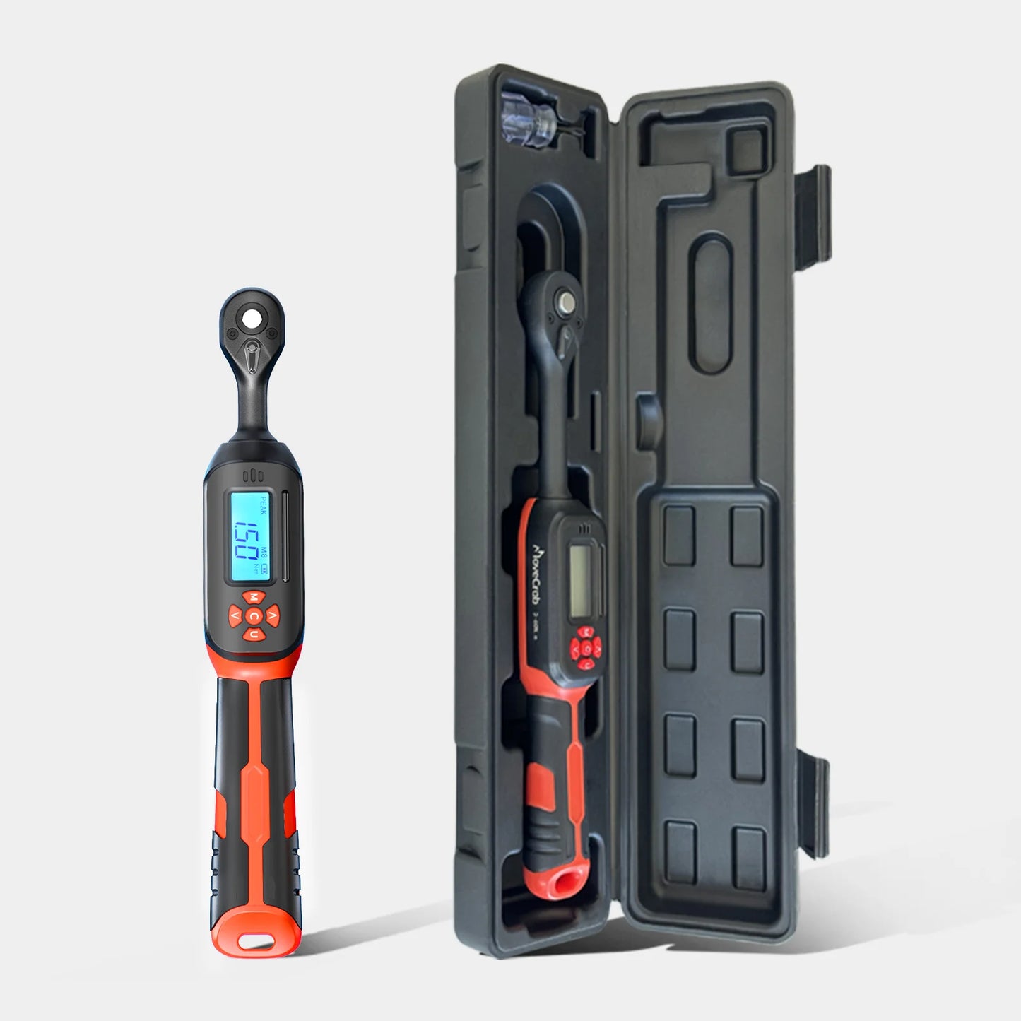 MoveCrab Digital Torque Wrench 1 To 340 Nm With LED Alerts