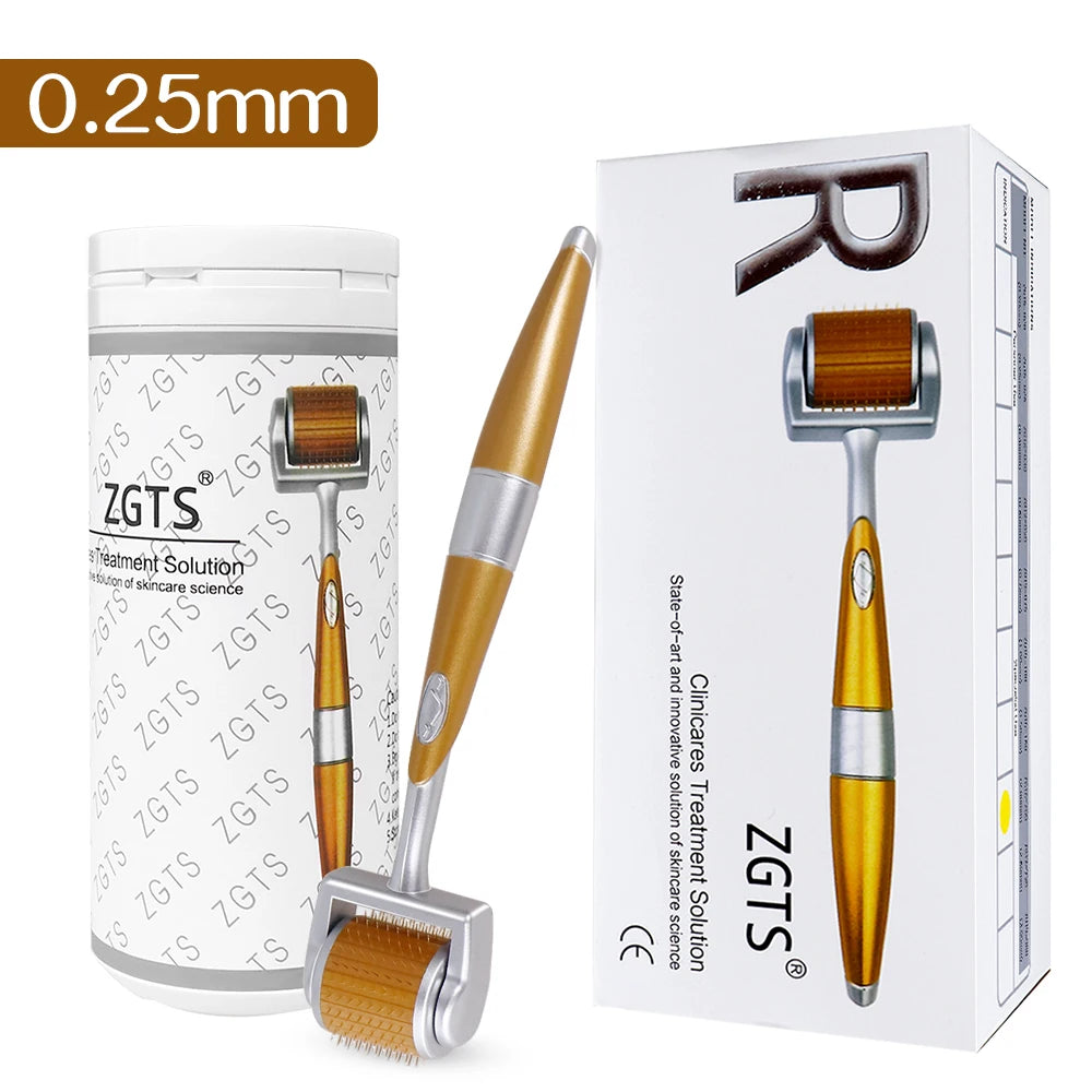 540 Needle Derma Roller Beard Growth 0.2mm 0.25mm 0.3mm