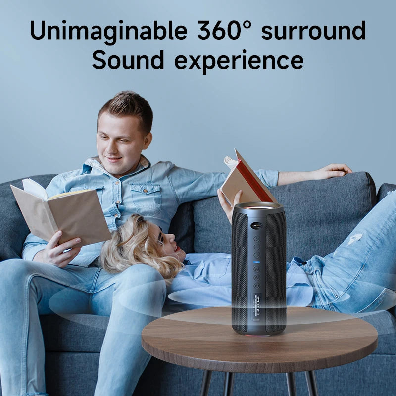 Zealot S51Pro 40W Bluetooth Speaker 3D Stereo Bass IPX5