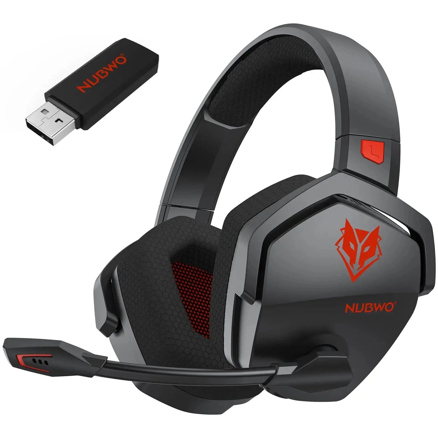 NUBWO G06 Wireless Gaming Headset for PC PS4 PS5 ENC Mic