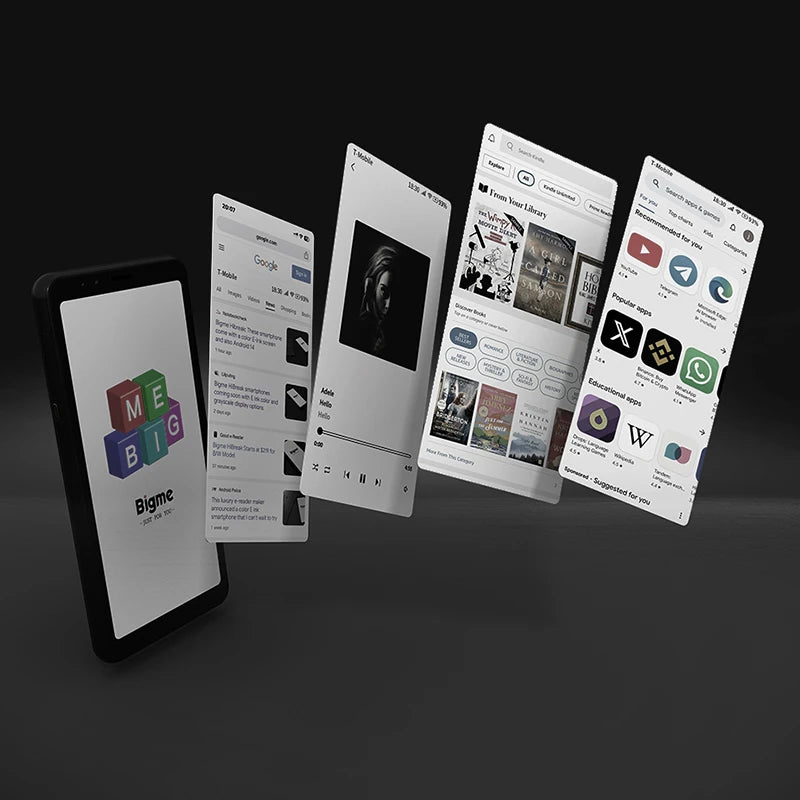 Bigme Hibreak 5 84 Inch E Ink Ereader Android 11 Google Play