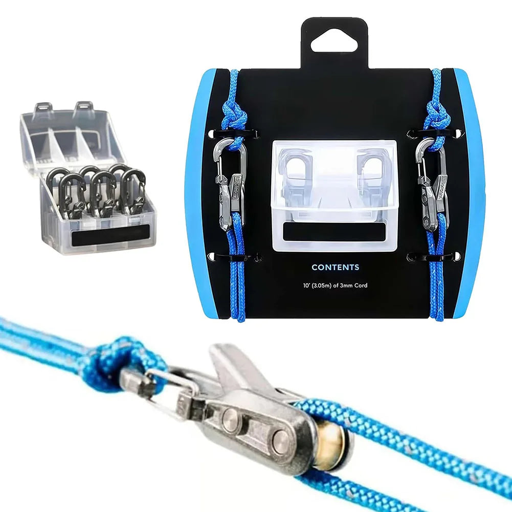 Rope Tension Adjuster Stainless Steel Rope Control Camping