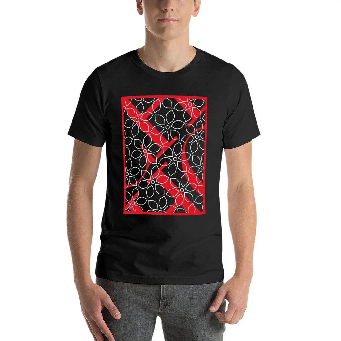 CHCHCN Men's Oversized T Shirt Casual Tops Sportswear